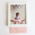 Personalized Name Frame - Pink
